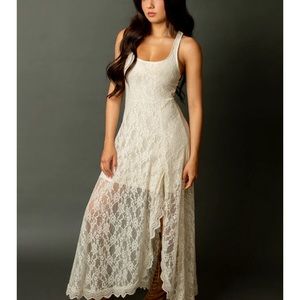 Joyfolie Camila Dress in Oat, Size Medium